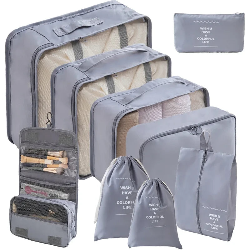 Oxford Fabric Travel Packing Cubes