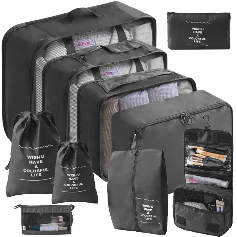 Oxford Fabric Travel Packing Cubes