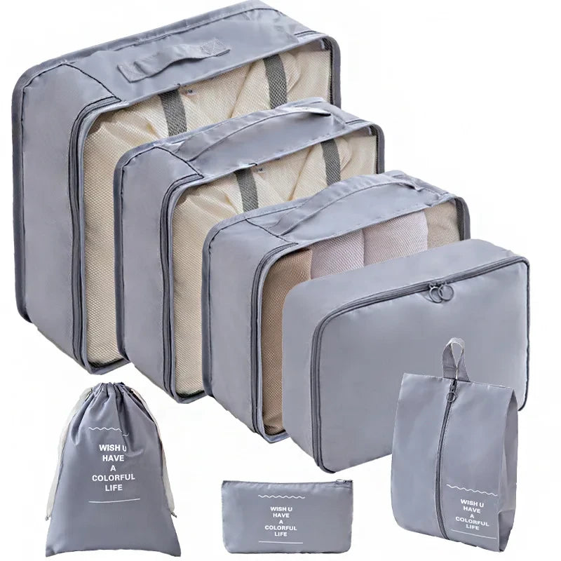 Oxford Fabric Travel Packing Cubes