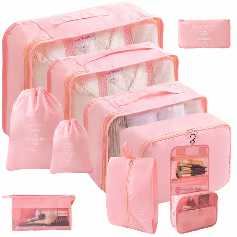 Oxford Fabric Travel Packing Cubes