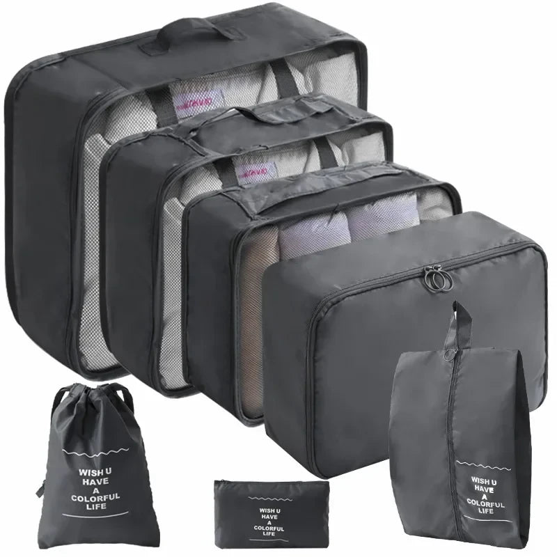 Oxford Fabric Travel Packing Cubes