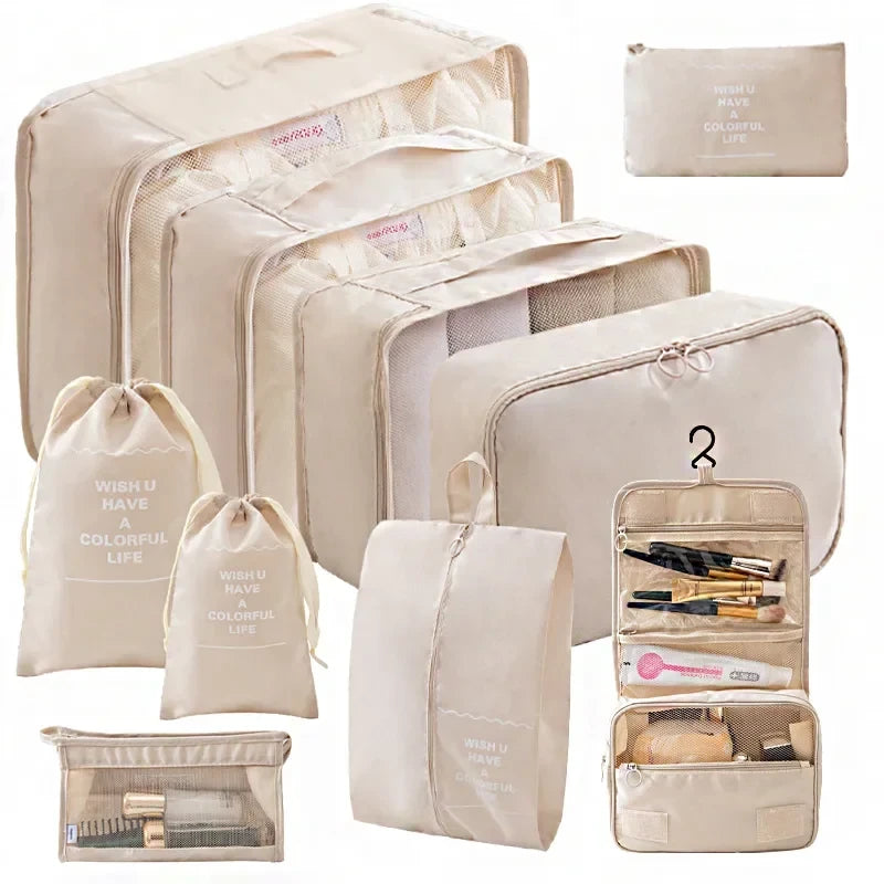 Oxford Fabric Travel Packing Cubes