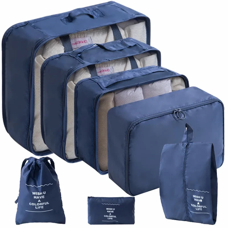 Oxford Fabric Travel Packing Cubes